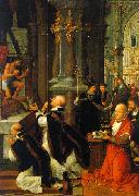 Adriaen Isenbrandt The Mass of St.Gregory USA oil painting artist